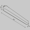 Magnetyczna lampa do szynoprzewodu Basis TR080-1-18W3K-W LED 16W 3000K biała