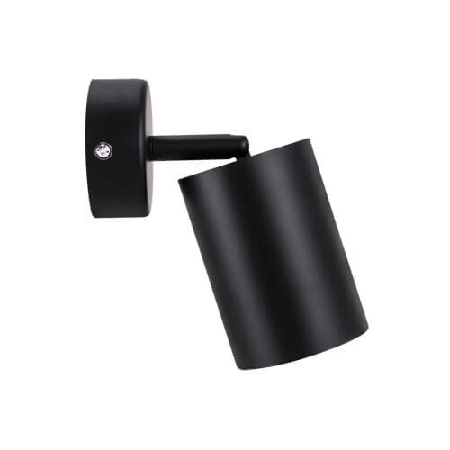 LAMPA sufitowa BEMOL 03534 Ideus ścienna OPRAWA regulowany SPOT reflektorek tuba czarna