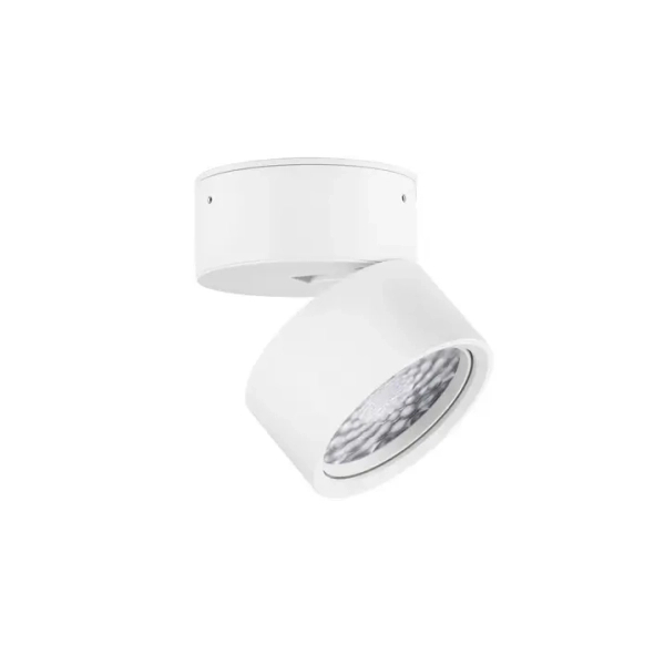 Sufitowa lampa regulowana MALERTA biała LE45518 1xLED 12W 3000K oczko okrągłe