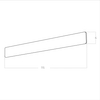 Ścienna lampa sypialniana BASENTO AZ5895 Azzardo LED 40W 3000-4000K czarny