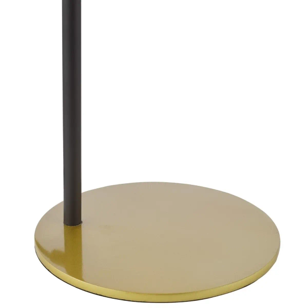 Biurkowa lampa na stolik Lycia LYC4235 szklana kula złote czarne