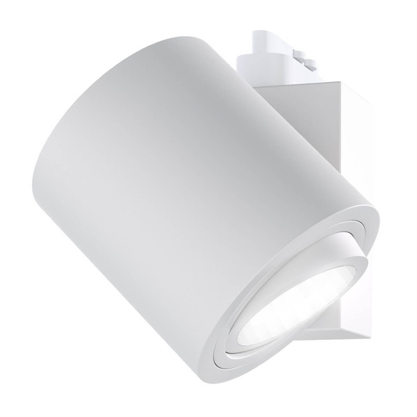 LAMPA sufitowa Rullo Bianco Mobile Track Orlicki Design metalowa OPRAWA do systemu szynowego 1-fazowego biały