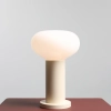 Owalna lampa na stolik Flo Table Cream S 7000B9_S beżowa