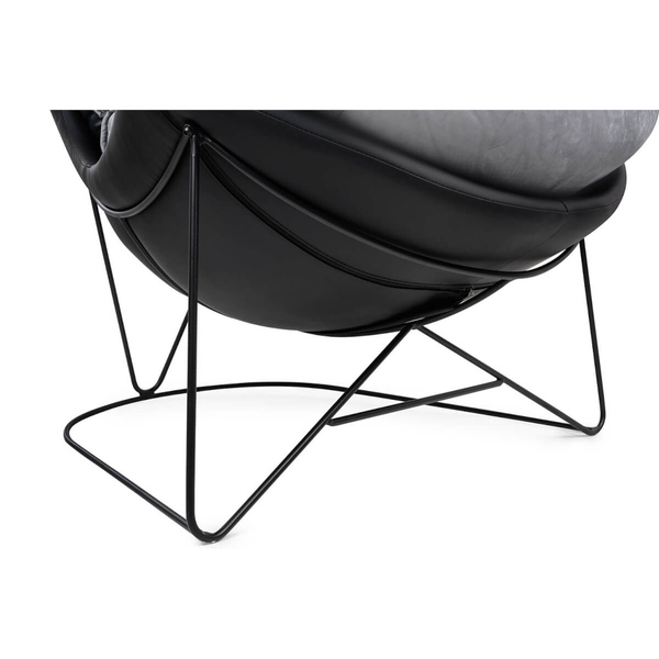 Salonowy fotel Otilia Stand Velvet MSE011000302.V23 z welurową poduszką