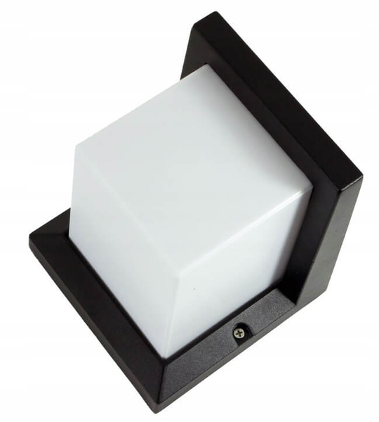 Ścienna lampa ogrodowa SLP6768 prostokątna outdoor IP54 czarny
