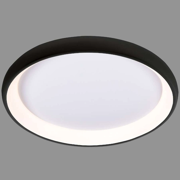 Plafon LAMPA sufitowa ALESSIA 5280-850RC-BK-3 Italux ścienna OPRAWA kinkiet LED 50W 3000K okrągły czarny