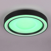 Plafon sypialniany Arco R65091432 LED 22W 2700-6000K funkcja RGB czarny
