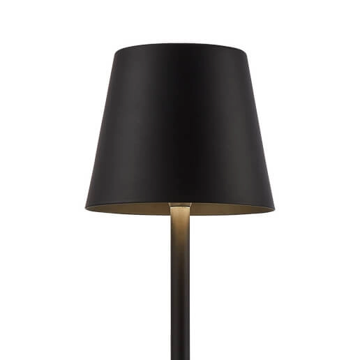 Ogrodowa lampka stołojąca Atlis TB-2821-BK Italux LED 5W 3000-6500K IP54 czarny