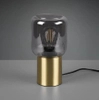 Loftowa lampka nocna Nico R50591008 RL Light szklana złota przydymiona
