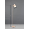 Lampa podłogowa BLAKE R42111166 LED 4,5W 3000K z regulacją beżowy