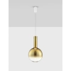 Kulista wisząca lampa TORCENA LE45185 LED 8W 3000K złota