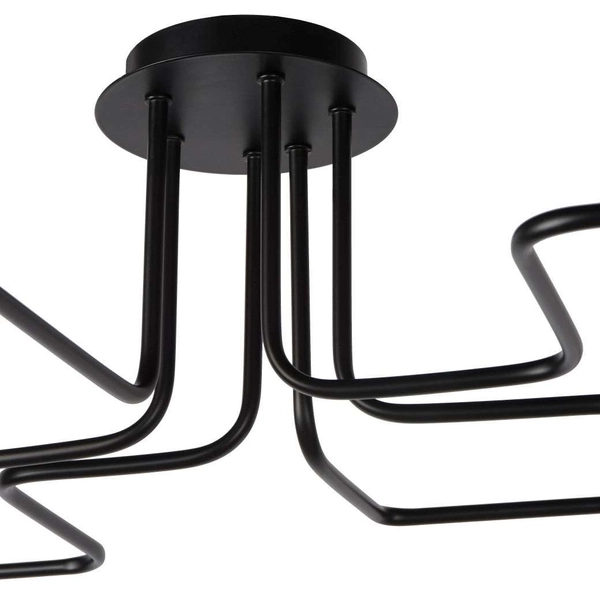 Lampa sufitowa LESTER 21112/06/30 industrialna bulbs pająk loft czarny