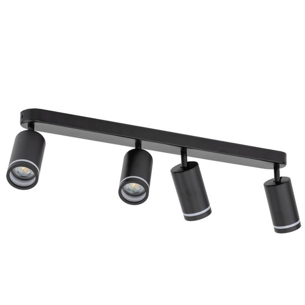Sufitowa lampa do sypialni Jet 6916 sople z regulacją czarna