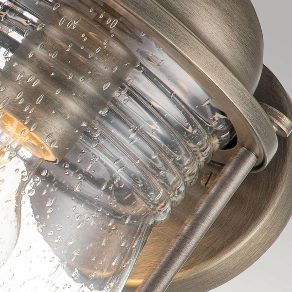 Ogrodowa lampa ścienna Ashland Bay KL-ASHLANDBAY2-M-BU Kichler IP44 brązowa