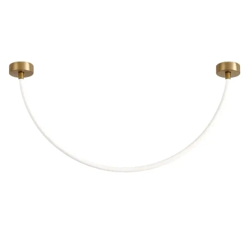 Wisząca lampa wężyk Skyline LWSL-WW-1M LED 20W 3000K złota biała