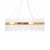Lampa wisząca kryształowa HESTIA złota ST-4999-100 1xLED 60W 3000K nad stół