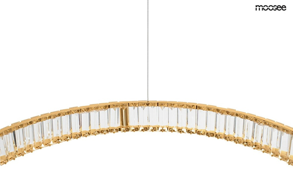 Wisząca lampa glamour Liberty LED 62,6W 3000K kaskada złota