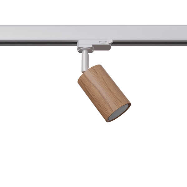 Drewniana lampa sufitowa trzyfazowa BERG MYL.00181 regulowana brązowy