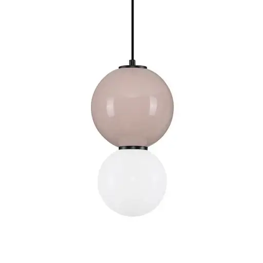 Lampa wisząca szklana do salonu JORELIA LE45252 LED 6W 3000K beżowa biała