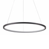 Zwisająca lampa okrąg Vinola PND-56135B-100RPC-BK-3KS4K-TRDIMM Italux LED 58W 3000-4000K czarny