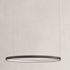 Lampa wisząca Agnes AZ5016 LED 38W 3000-6500K koło ring czarna