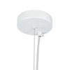 Lampa wisząca nowoczesna biała tworzywo STONE DN426-800 kloszowa E27 do jadalni 1p