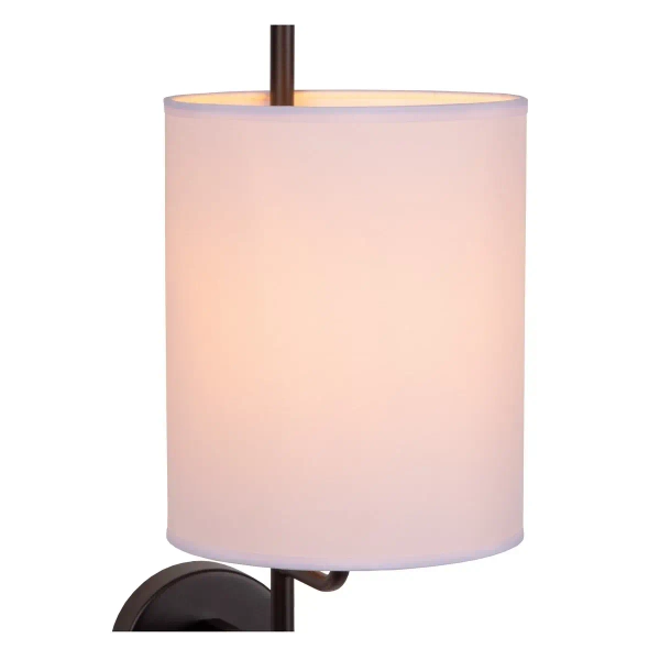 Kinkiet ścienny metalowy Magic 68211/82/30 Lucide LED 3W 2700K tuba czarna