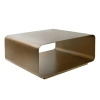 Stolik do nowoczesnych salonów NOURA MM001501100367 złoty metal 90cm