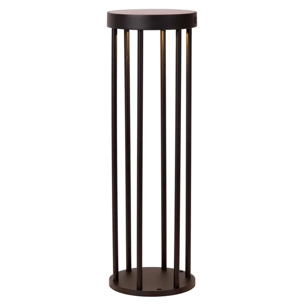 Stojący słupek Jackson 15812/02/30 LED 2W 2850-3150K z czujnikiem IP65 czarny