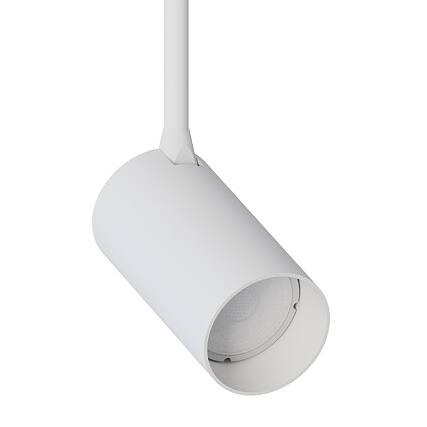Natynkowa lampa nowoczesna Mono 7725 ruchoma tuba biała do salonu