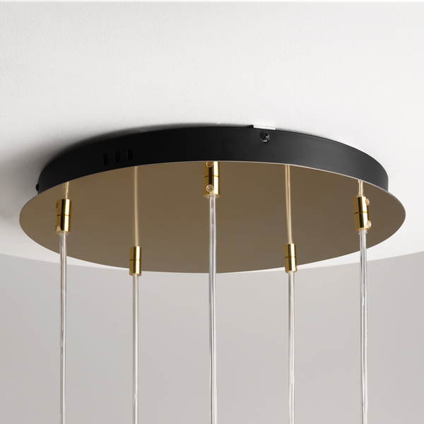 Lampa zwieszana Drop MOD273PL-L80G3K LED 80W 3000K złoty bursztynowy