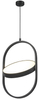 Wisząca lampa Spinner MSE010100315 obrotowy klosz LED 19W czarny