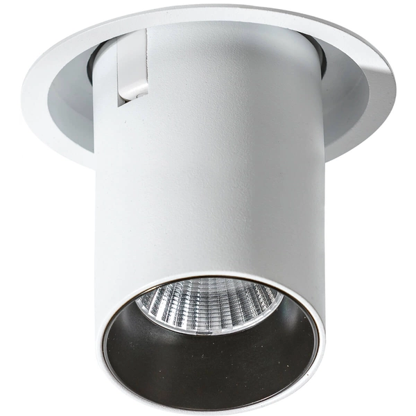 Lampa podtynkowa Luna AZ2828 LED 15W 3000K biała czarna