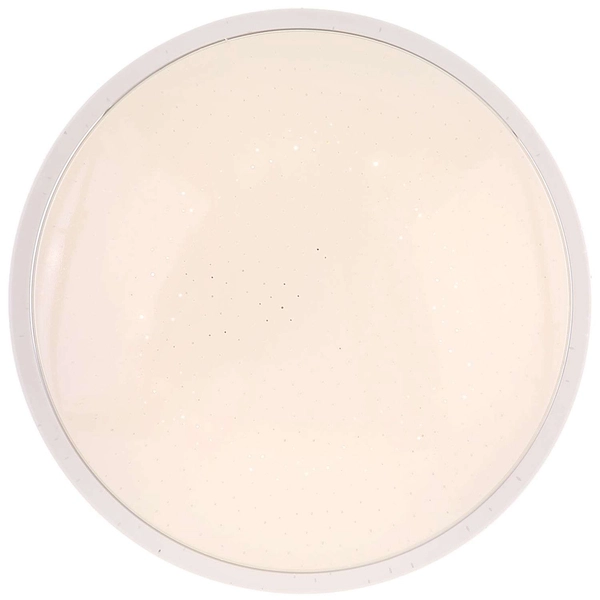 LAMPA sufitowa KALLE 48408-18 Globo okrągła OPRAWA metalowa LED 18W 3000K plafon biały chrom