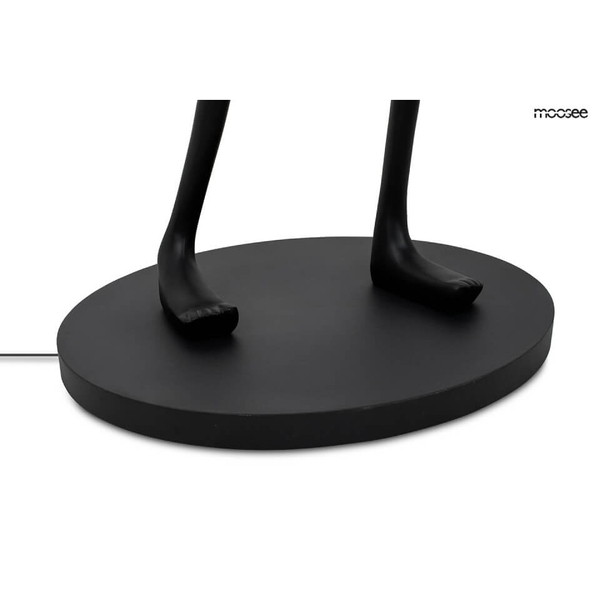 Lampa podłogowa Human MSE010100326 Moosee człowiek do salonu biała czarna