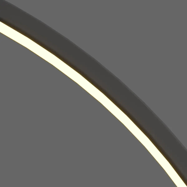 Wisząca lampa ring Loop S PL0119-65-CCT-BK LED 28W CCT IP44 czarny