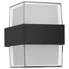 Kinkiet ledowy do ogrodu Marti OWL-4682-3K Italux 10W 3000K IP54 czarny