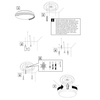 Lampa sufitowa okrągła PIRIUS 325723 LED 17W 4000K IP44 biała