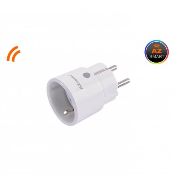 Wewnętrzna wtyczka z WiFi SINGLE AZ3219 Azzardo pojedyncza biała
