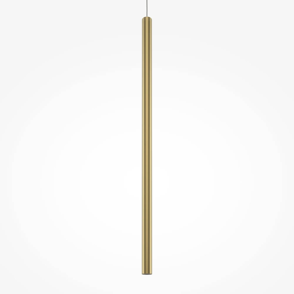 Zwisająca lampa do salonu Pro MOD160PL-L6G4K1 LED 6W 4000K tuba złoty