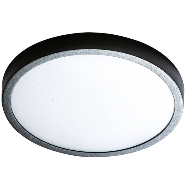 Plafon ledowy Malta AZ4239 18W 3000K okrągły do holu czarny