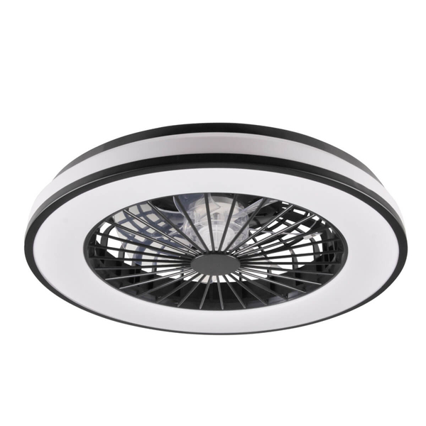 Wentylator sufitowy z pilotem KENYA 325808 LED 48W 3000-6500K czarny