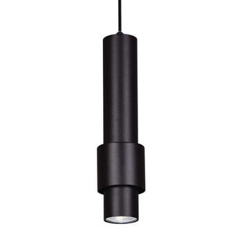 LAMPA wisząca Roto K-4544 Kaja okrągła OPRAWA metalowy ZWIS tuba czarna