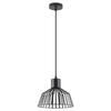 Druciana lampa wisząca Dolia A8078-BK Zumaline metalowa czarna