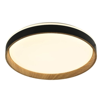 Drewniana lampa sufitowa Bois CL2204003-490MBWT LED 36W 3000-5000K czarna