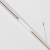 Łącznik zasilania szynoprzewodów magnetycznych Exility TRA034PC-42W prosty biały