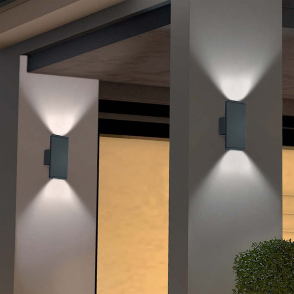 Zewnętrzna lampa ścienna Colorado 228460242 LED 6W 3000K grafitowa