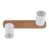 Drewniana lampa sufitowa Top Wood 3295 TK Lighting reflektorowa biała