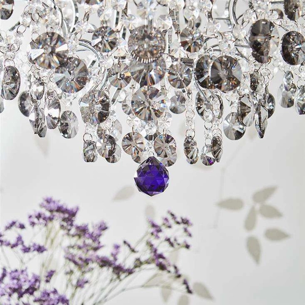 LAMPA wisząca HIDDEN GEM 107415 Markslojd kryształowa OPRAWA zwis glamour crystal przezroczysty przydymiony