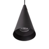 Nowoczesna lampa wisząca Questura ABR-LW-QST-13W LED 13W stożkowa czarna